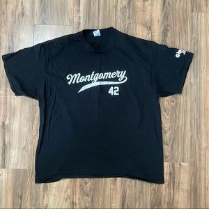 Men’s 2XL Montgomery Biscuits Jackie Robinson Tee